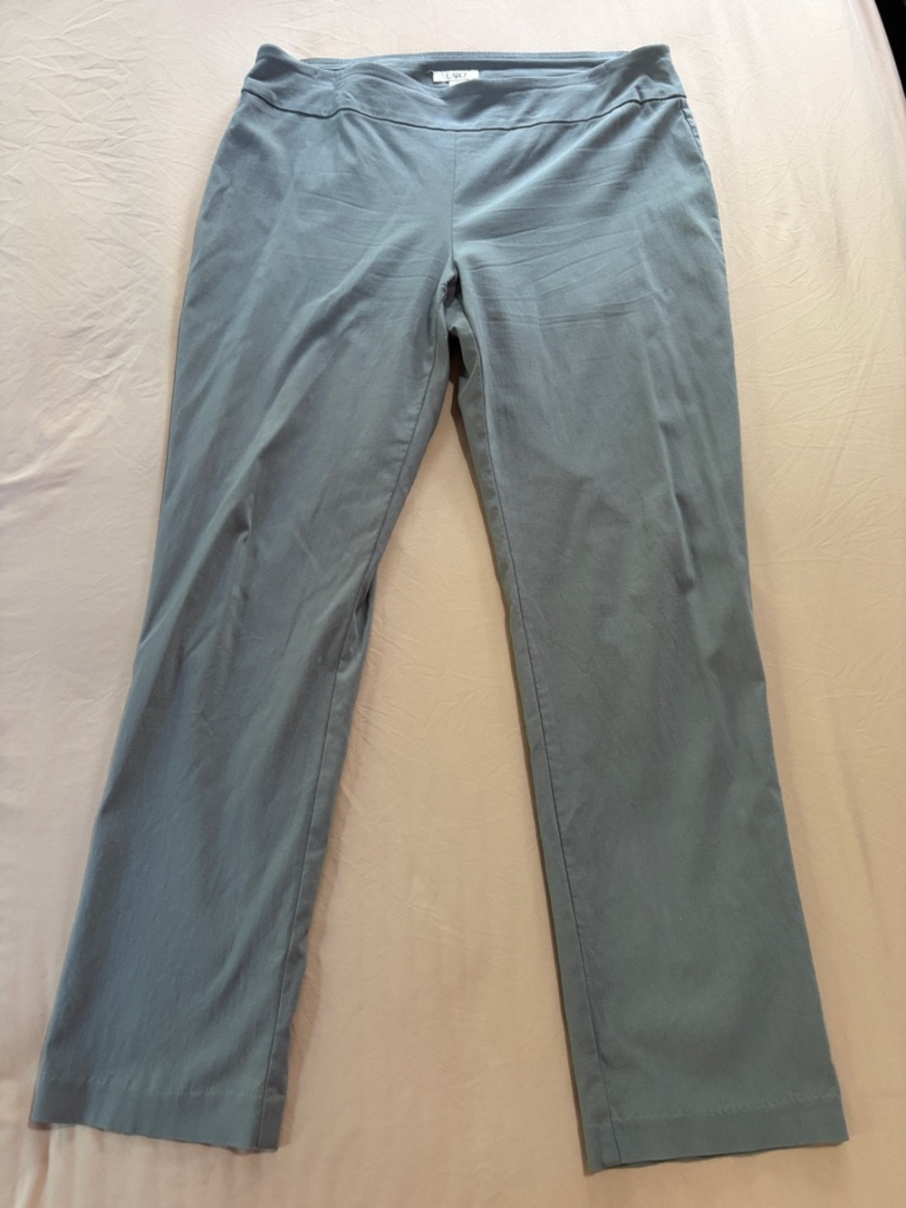 Cato Slate Gray Pull-On Pants
